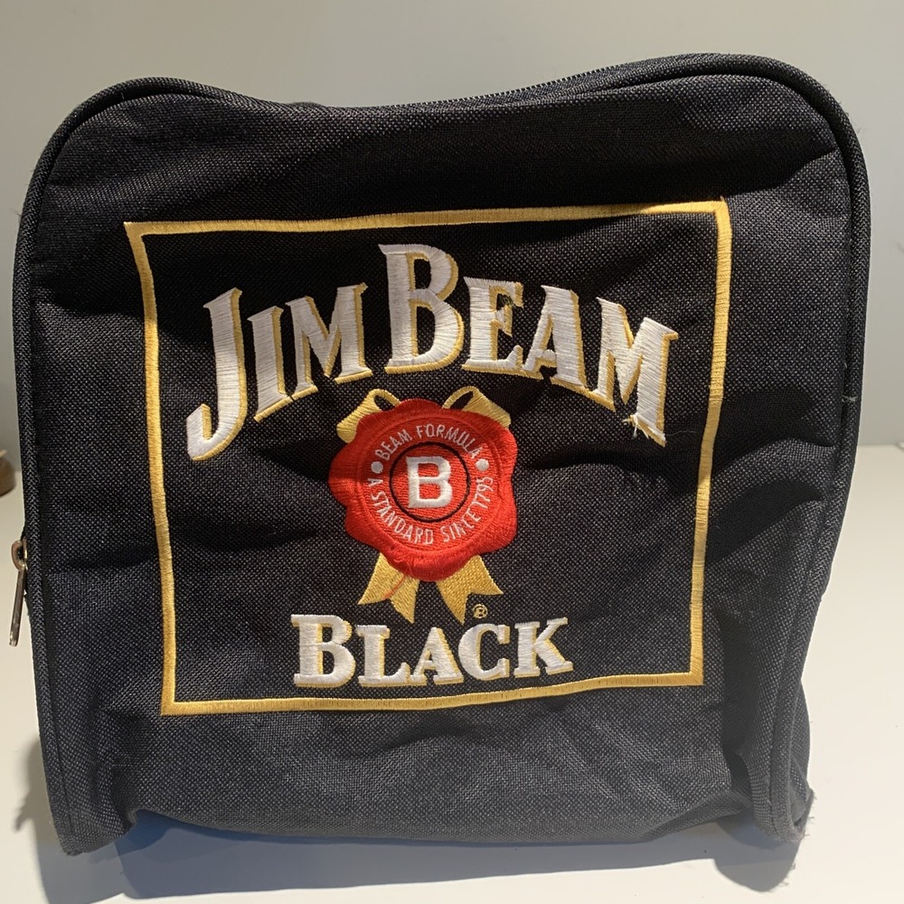 Jim Bean Black Duffle Bag Color Black Gym Travel